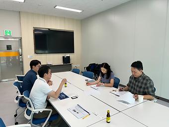 광주 지역 기업 IP투자 및 기술사업화 통합 지원사업 관련 업무회의 이미지